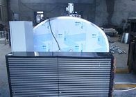 1000L 수동/자동적인 우유 냉각 탱크 수평한 진공 우유 냉각장치