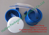 파란 색깔 덮개, 단 하나 정상 조형을 가진 튼튼한 플라스틱 반환 젖꼭지 복각 컵