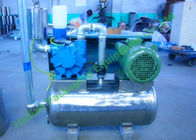 380 전압을 가진 암소를 위한 550L 진공 펌프 휴대용 물통 젖을 짜는 기계 - 60Hz